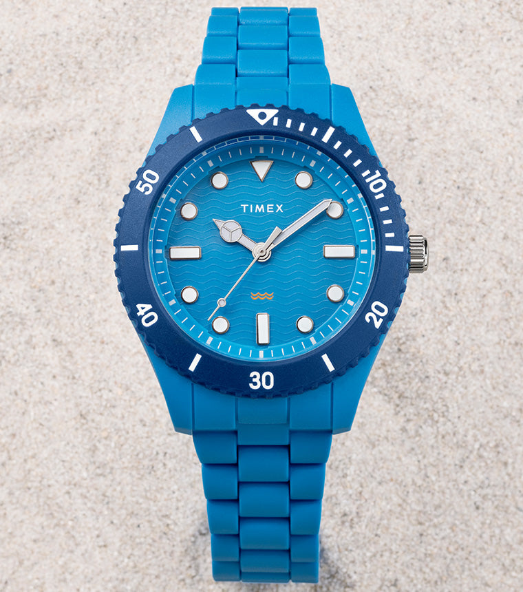 Timex Legacy #tide 42mm Recycled Plastic Bracelet Watch