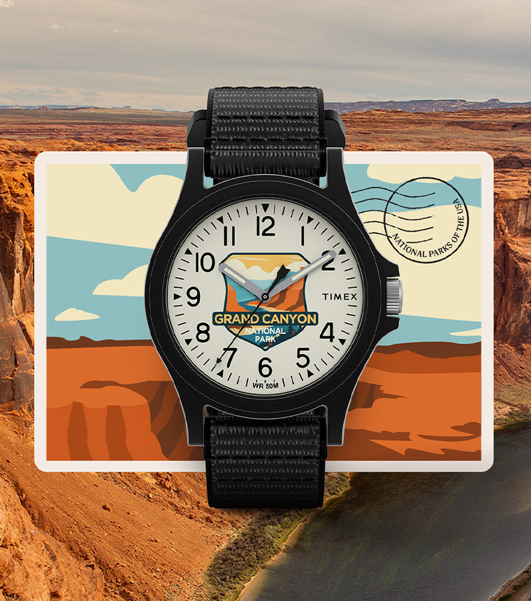 Timex Grand Canyon National Park 40mm Fabric Strap Watch