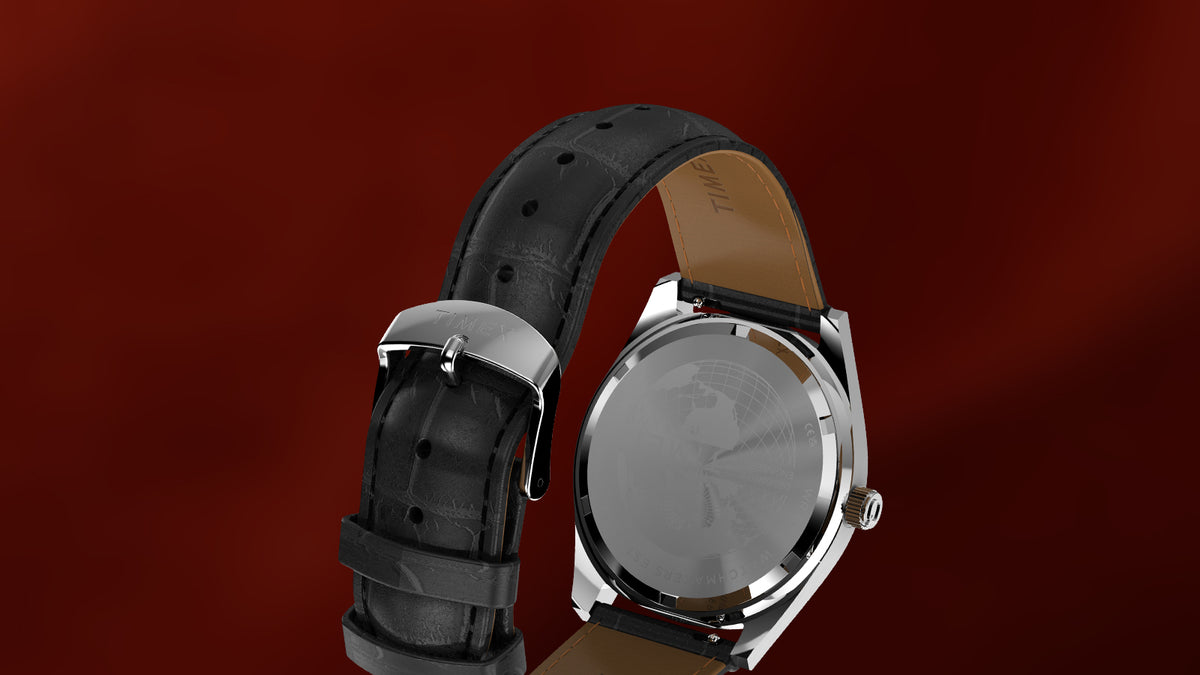 Q Timex Red Vega 1978 Reissue 38mm Leather Strap Watch - TW2Y55700 ...
