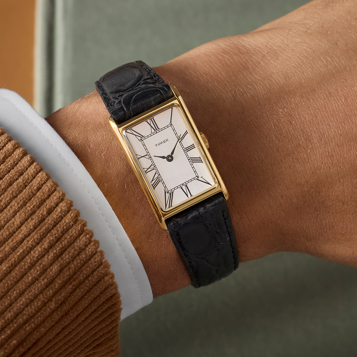 Timex 1976 Lexington Reissue 21mm Leather Strap Watch - TW2Y56200