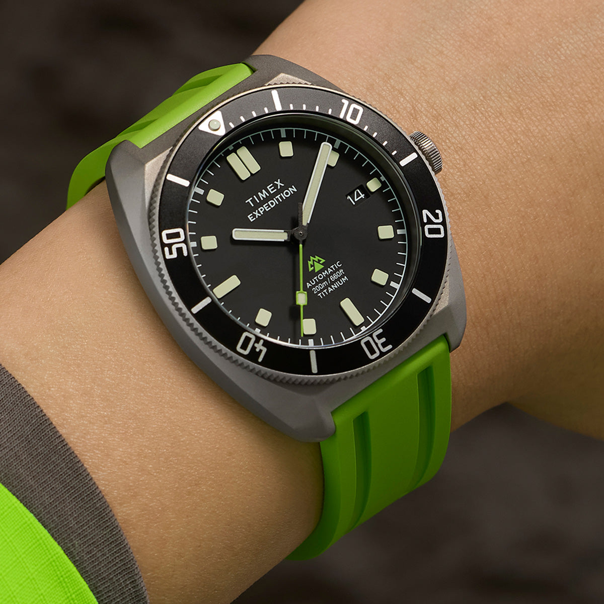 Expedition® Pioneer Titanium Automatic 41mm HNBR Synthetic Rubber