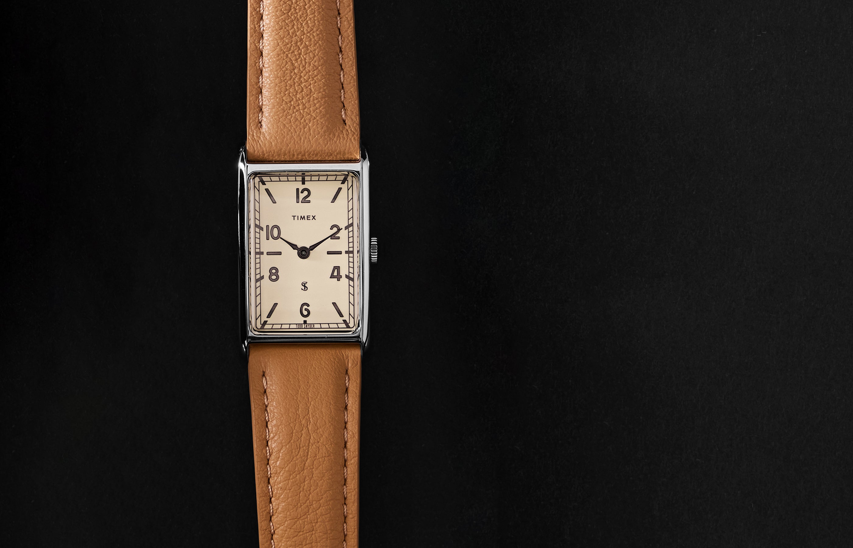 Todd Snyder x Timex 1976 Lexington 21mm Leather Strap Watch