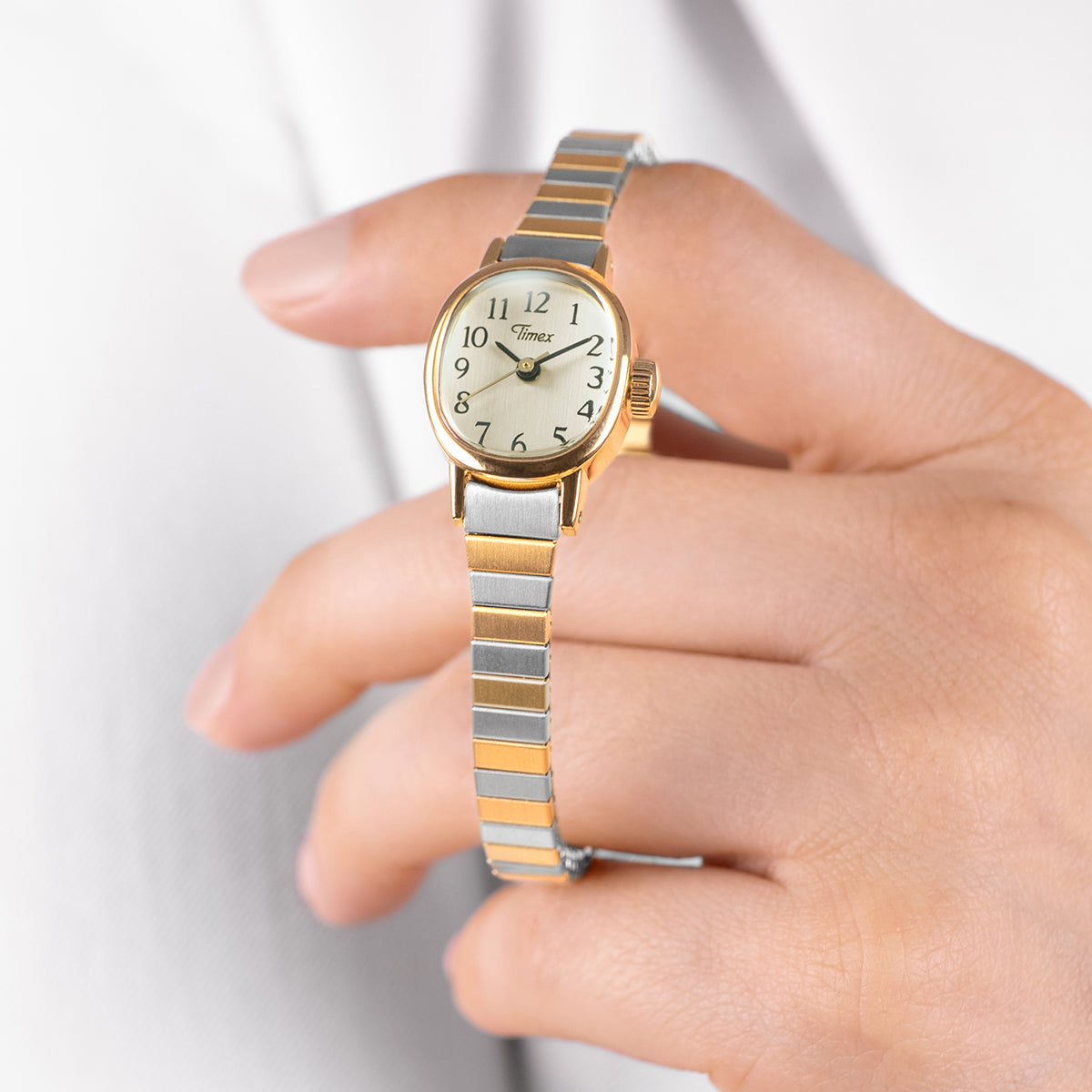 Cavatina® Mini 17mm Stainless Steel Expansion Band Watch