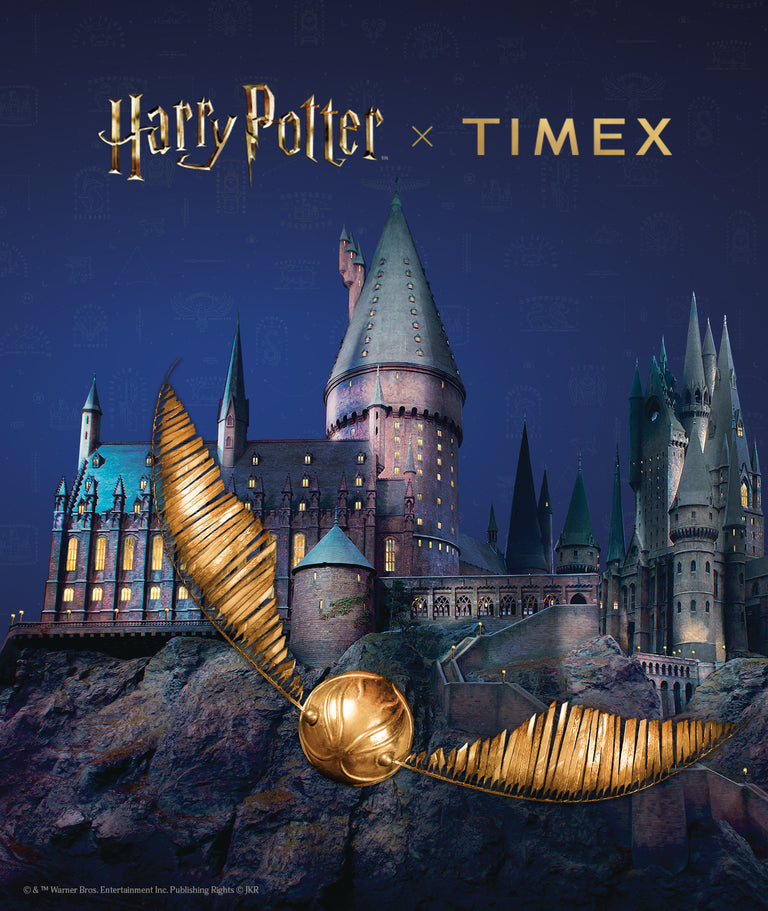 Timex x Harry Potter collection featuring Hogwarts.