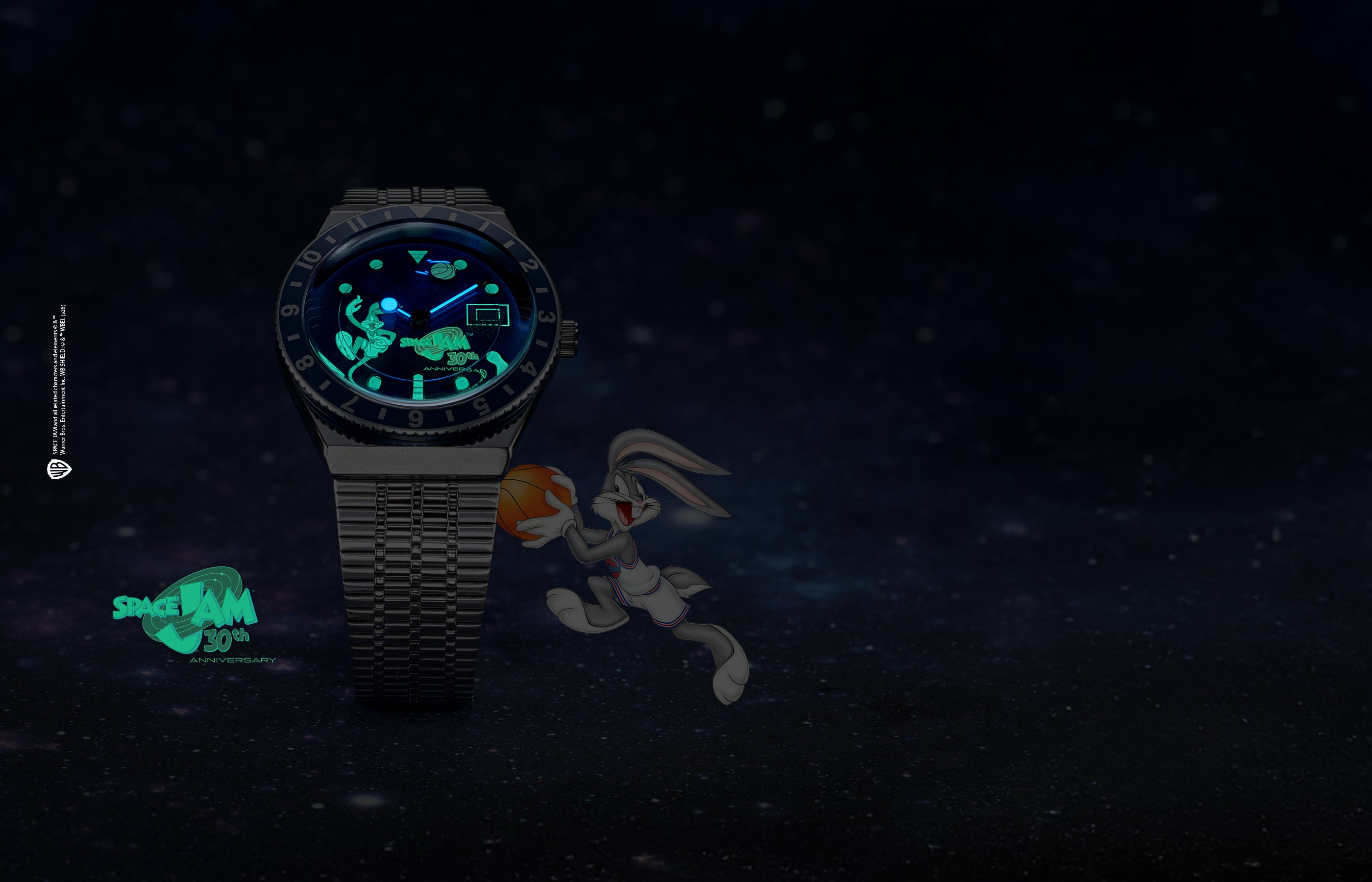 TIMEX×MYSTERYRANCᕼ コラボ Space Jam 30th Anniversary x Q Timex Limited Edition 38mm