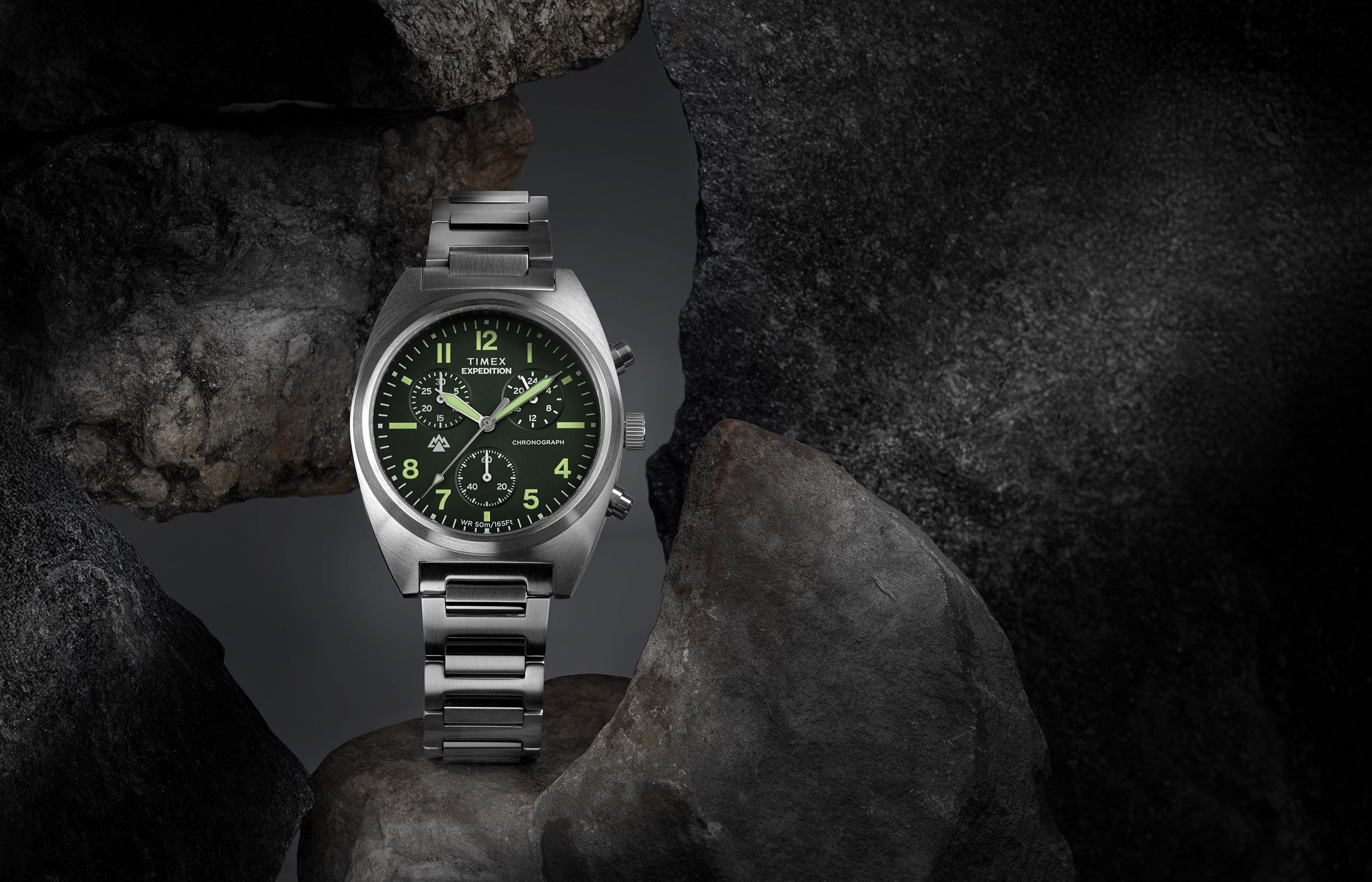 Expedition® Capstone Chronograph 41mm Stainless Steel Bracelet