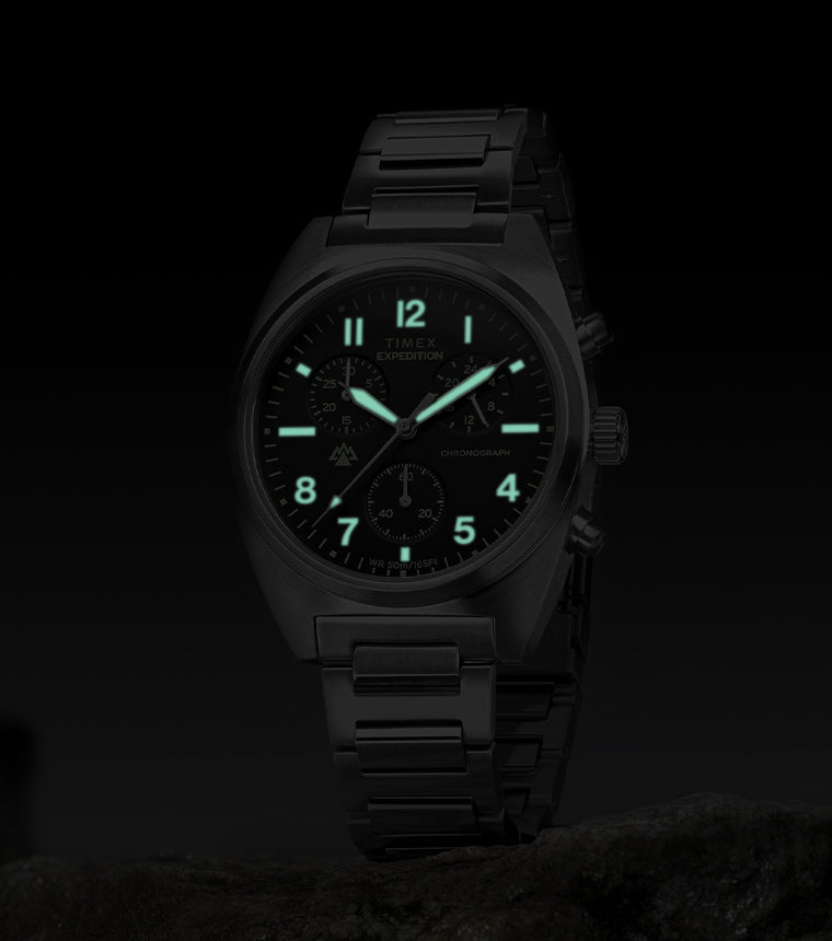 Expedition® Capstone Chronograph 41mm Stainless Steel Bracelet