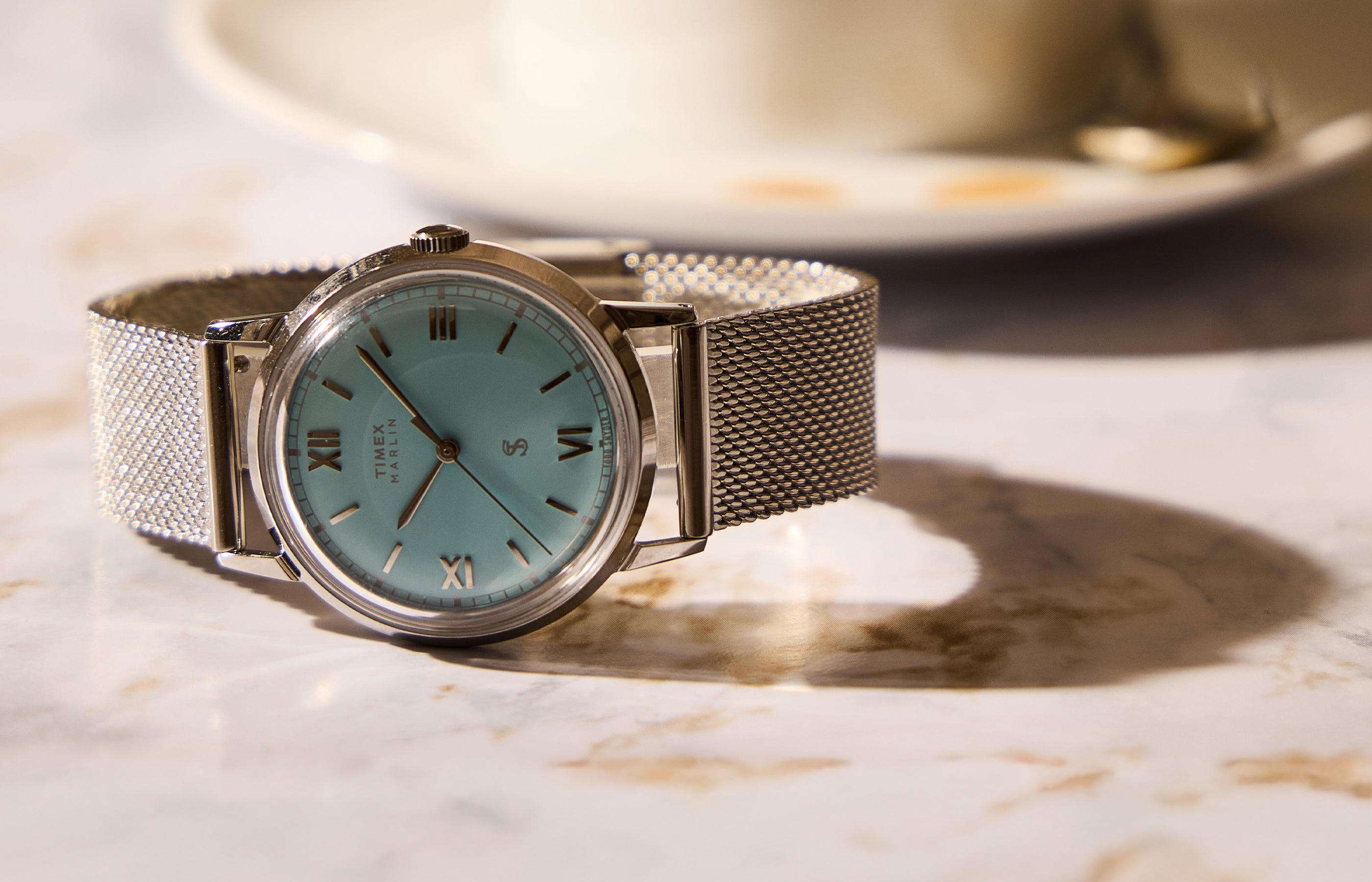 Todd Snyder x Timex Marlin® Mesh 34mm Stainless Steel Bracelet