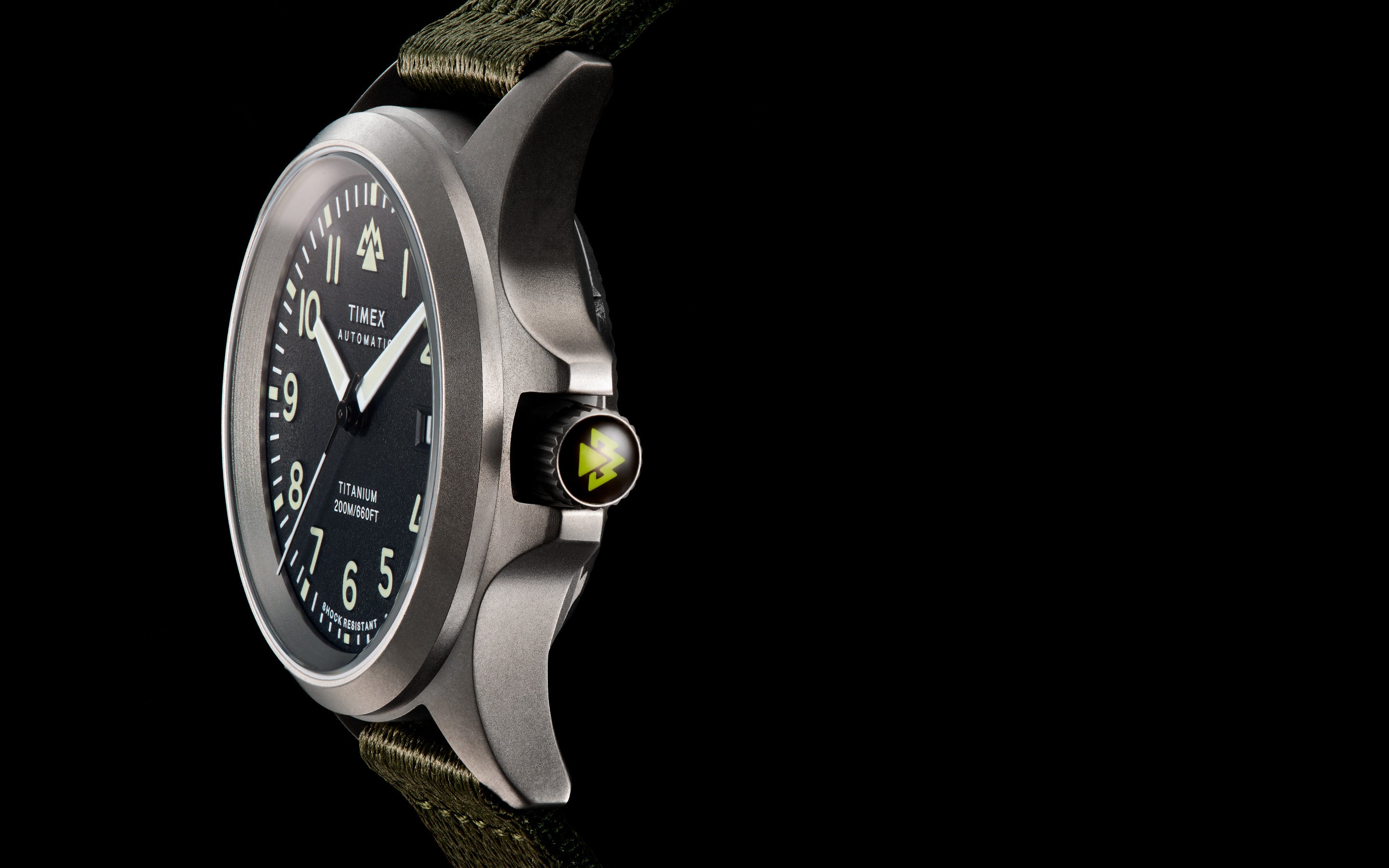 Timex shop titanium watch