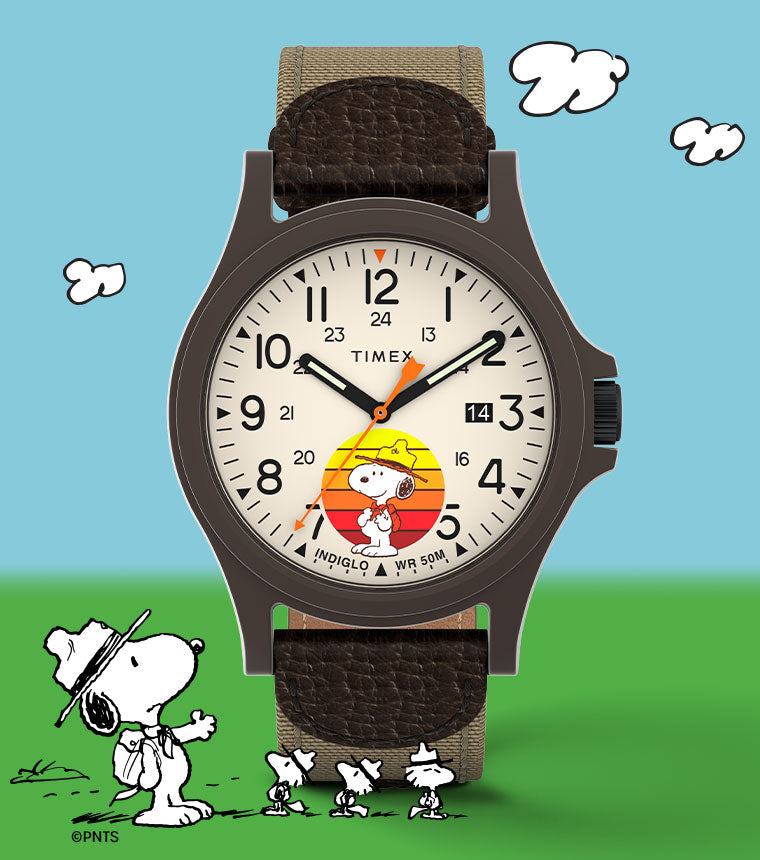 TIMEX × PEANUTS CHARLIE BROWN-