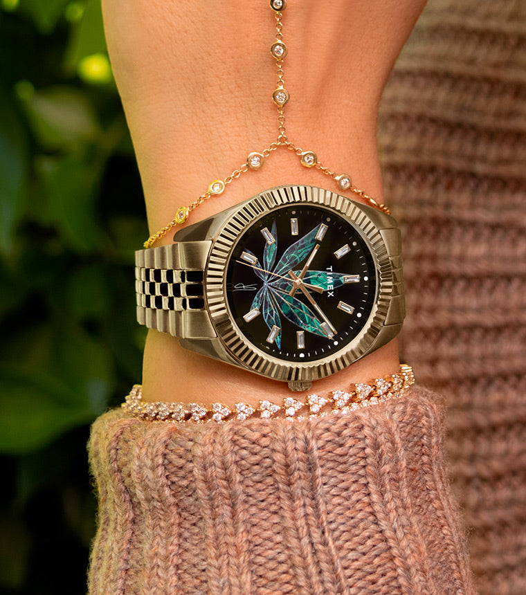 Timex x Jacquie Aiche High Life 41mm Stainless Steel