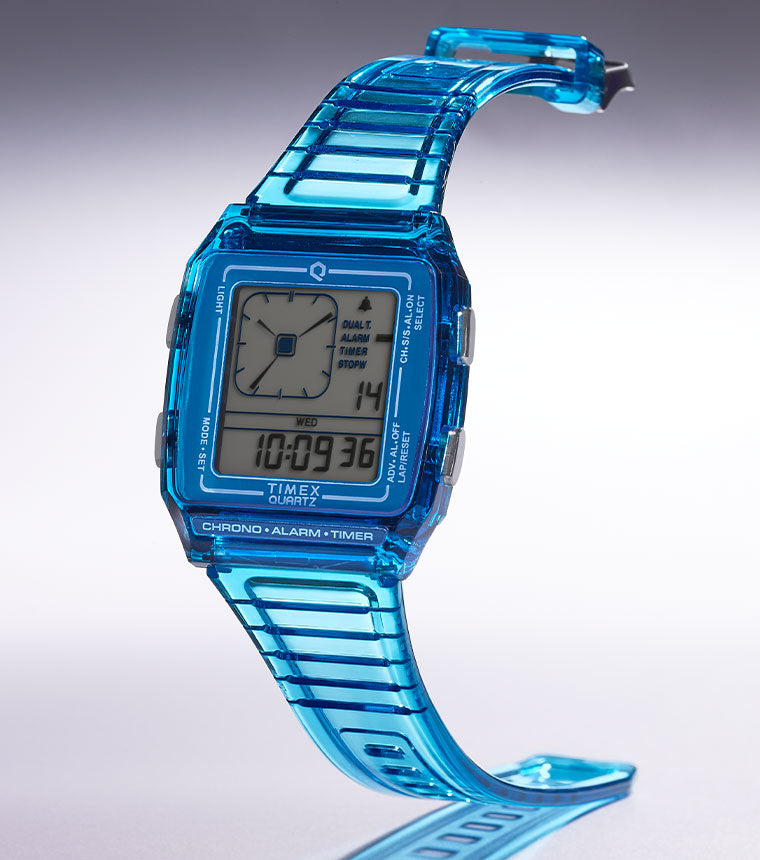 Q Timex LCA 35mm Resin Strap Watch