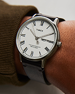 Waterbury Classic Day/Date Watch in a Men's Wrist.