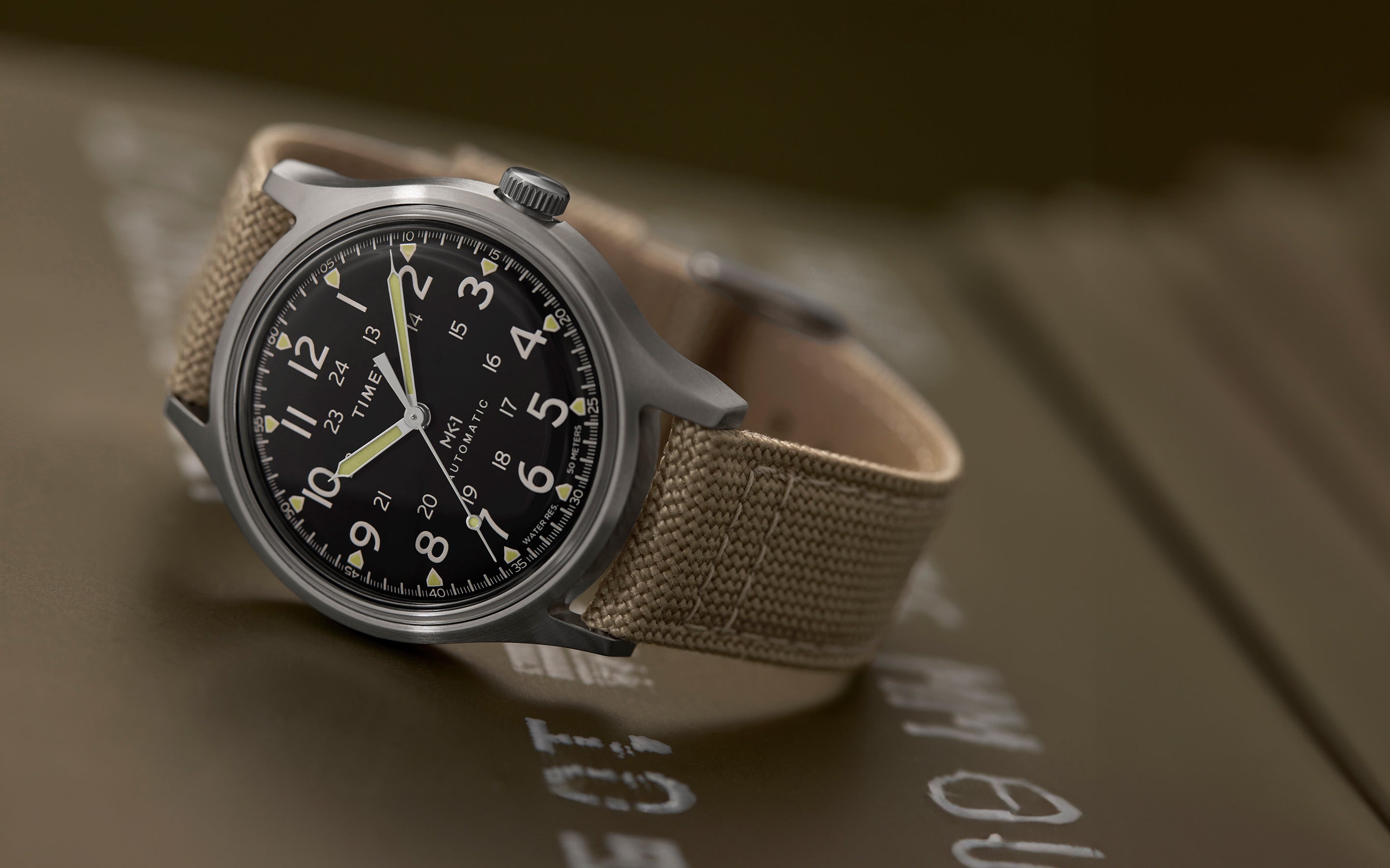 MK1® Automatic 40mm Fabric Strap Watch - TW2Y11900 | Timex US