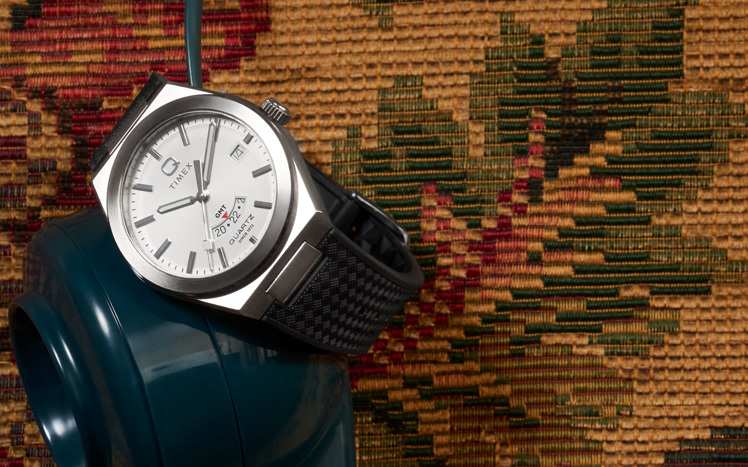 Montre Timex Q Continental GMT 39mm Pour Homme - Neuve Avec étiquettes, Référence TW2Y12200