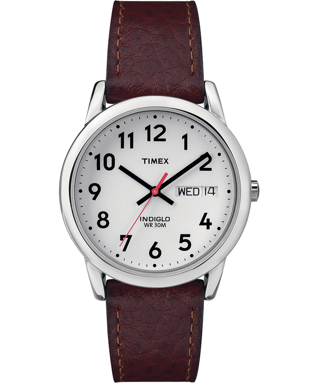 T20041 Easy Reader Day Date 35mm Leather Strap Watch Primary Image