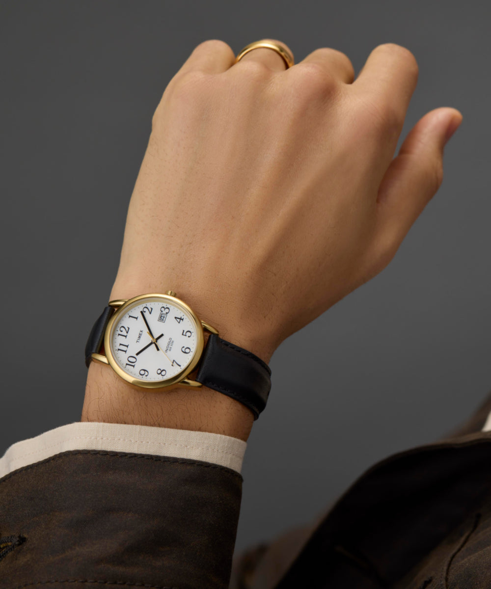 Easy Reader 35mm Leather Strap Watch - T2H291 | Timex US