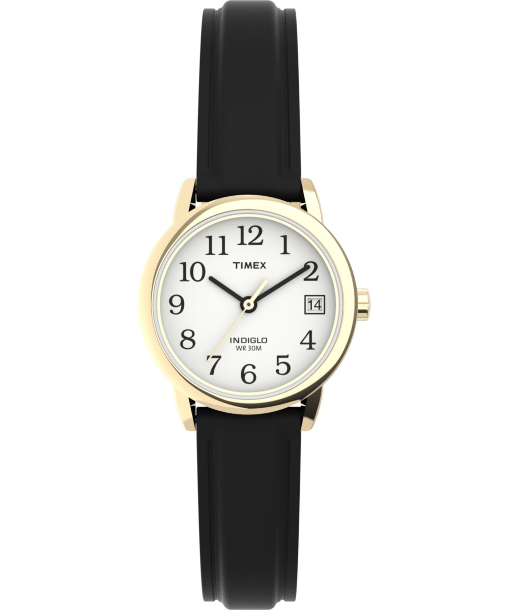 Timex Easy Reader 35mm Leather Strap Watch
