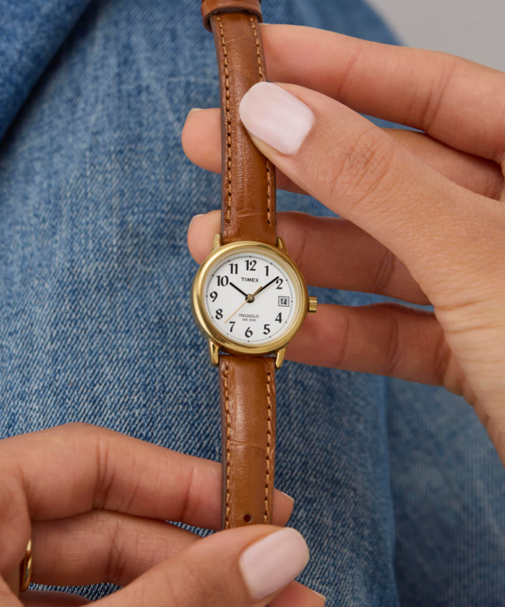 Easy Reader® 25mm Leather Strap Watch - T2J761 | Timex US