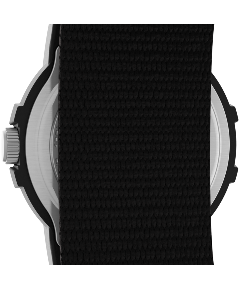 Imagen del fondo de caja del reloj T40011 Expedition Camper de 38 mm con tejido FAST WRAP®