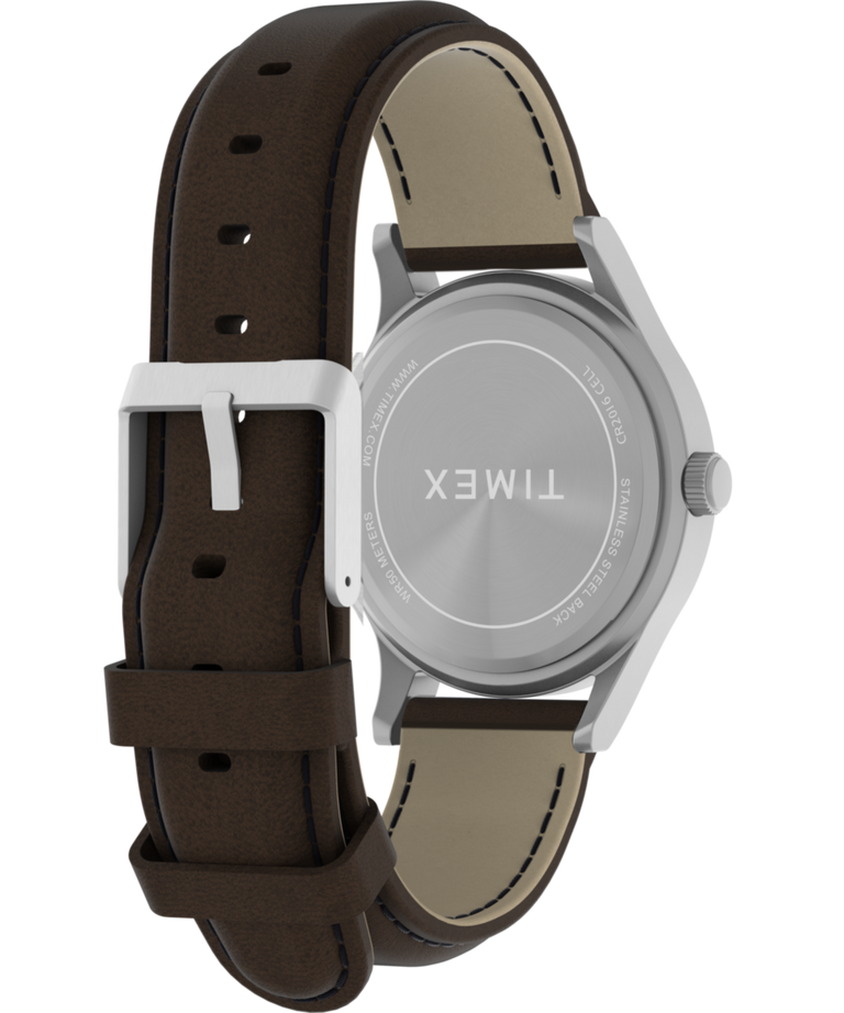 T40051 Expedition Metal Field, reloj de 39 mm con correa de piel: imagen del fondo de la caja con accesorio