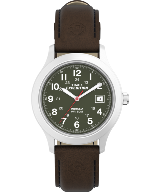 T40051 Expedition Metal Field, reloj de 39 mm con correa de piel. Imagen principal