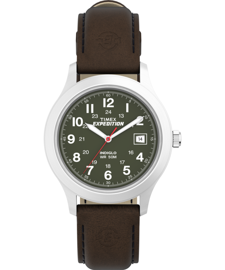 T40051 Expedition Metal Field, reloj de 39 mm con correa de piel. Imagen principal