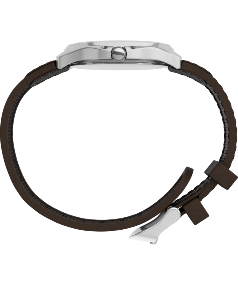 T40091 Expedition Metal Field, reloj con correa de piel de 40 mm: imagen de perfil