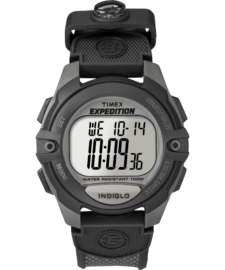 Imagen principal del reloj Expedition Chrono Alarm Timer de 41 mm con correa de resina T40941
