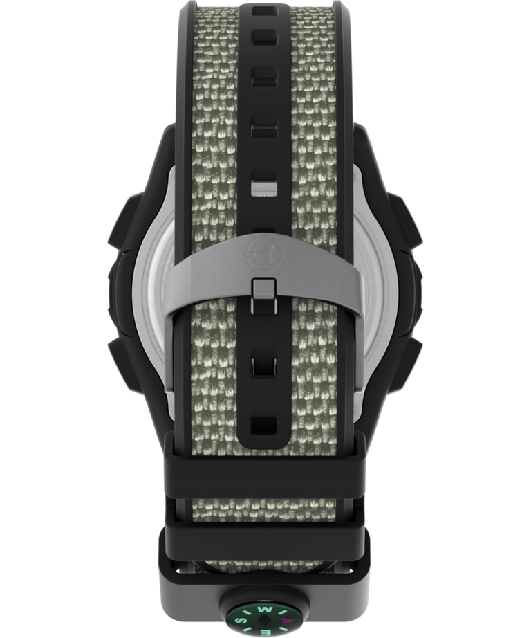 Imagen de la correa del reloj Expedition Chrono Alarm Timer de 41 mm con correa de resina T40941