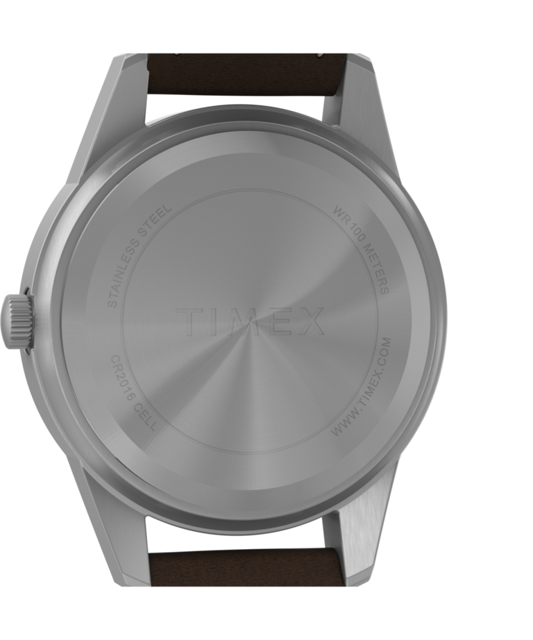 T41181 Expedition Field Mini: imagen del fondo de la caja del reloj con correa de piel de 26 mm