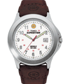 T44381 Expedition Metal Field 40mm Leather Strap Watch Primary Image