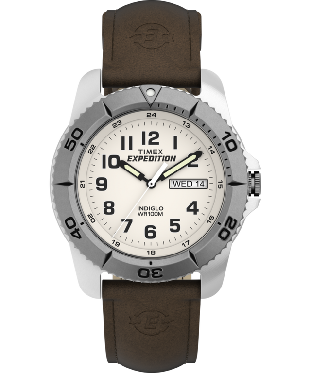 T46681 Expedition Traditional, reloj de 40 mm con correa de piel. Imagen principal