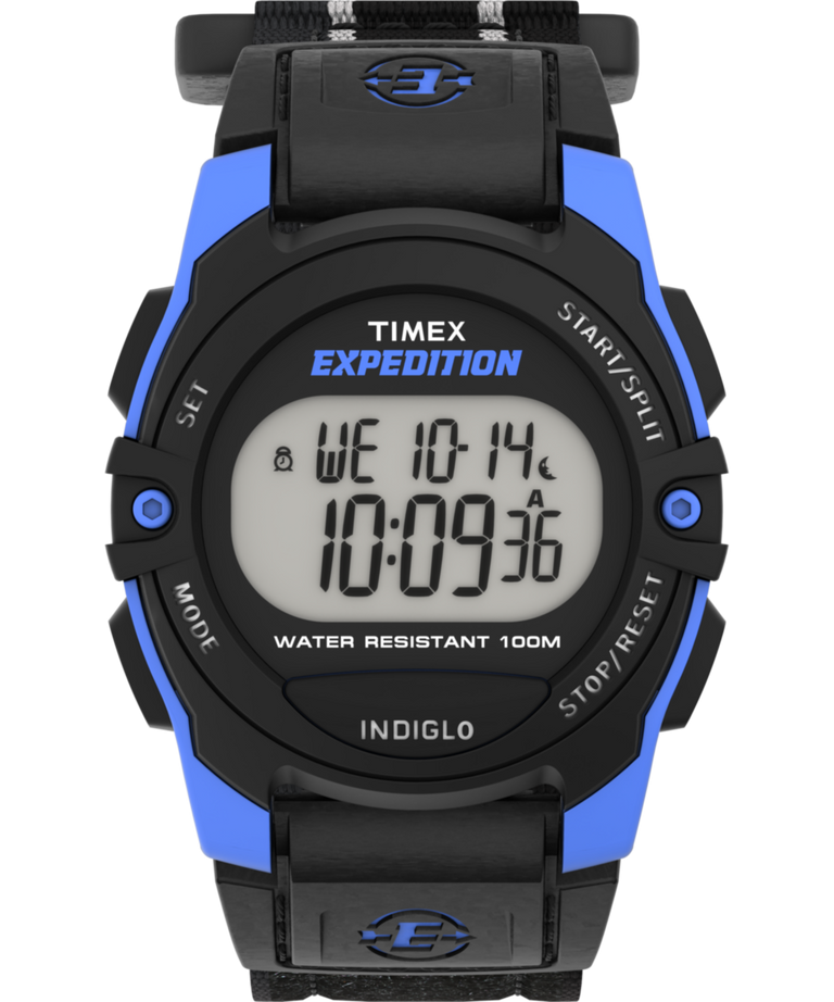T49660 Expedition Chrono-Alarm-Timer, reloj de 33 mm con correa de tela. Imagen principal