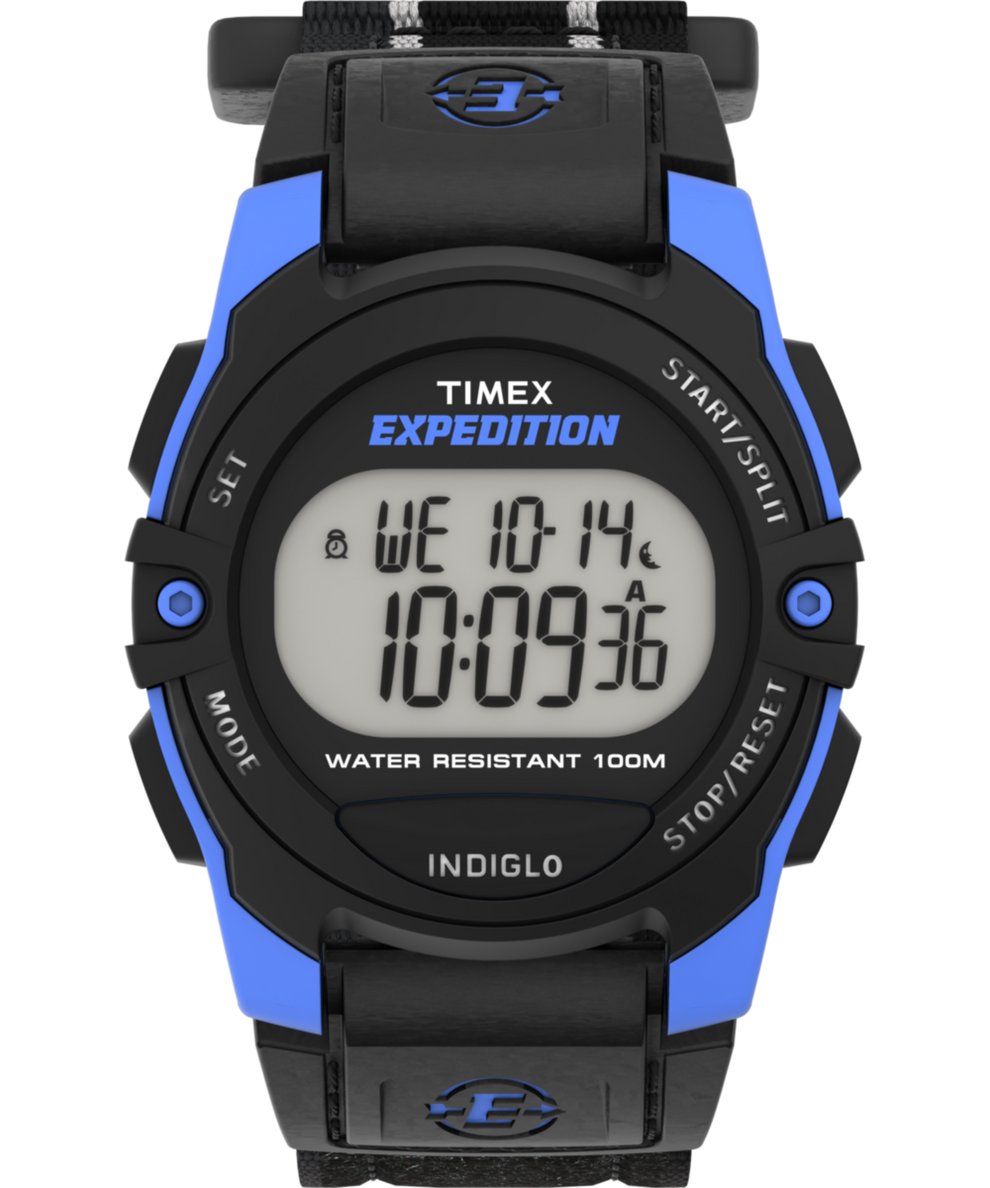 T49660 Expedition Chrono-Alarm-Timer, reloj de 33 mm con correa de tela. Imagen principal