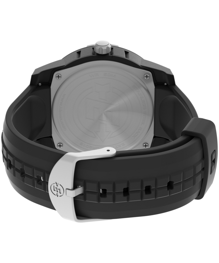 T49831 Expedition Rugged Core Analog 43mm Resin Strap Watch Caseback with Attachment Image