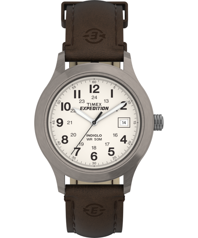 T49870 Reloj Expedition Metal Field de 37 mm con correa de piel — Imagen principal