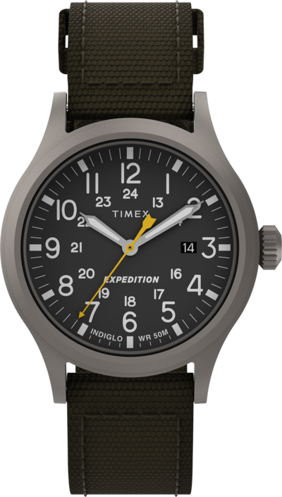 T49961 Expedition Scout 40mm Fabric Strap Watch Primary Image