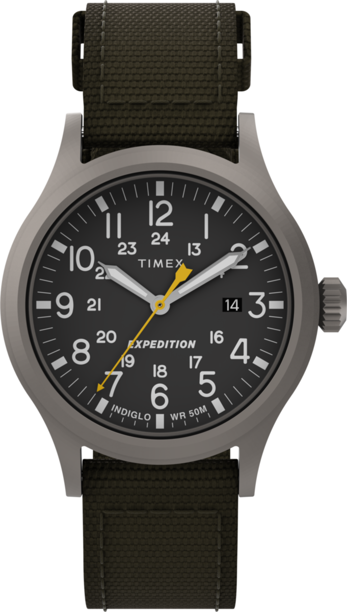T49961 Expedition Scout 40mm Fabric Strap Watch Primary Image