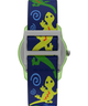 T72881 TIMEX TIME MACHINES® Correa elástica de tela para reloj infantil «Green Gecko» de 29 mm. Imagen