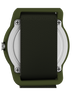 T78141 TIMEX TIME MACHINES® Reloj infantil de 29 mm con correa elástica de tejido de camuflaje verde. Imagen del fondo de la caja.