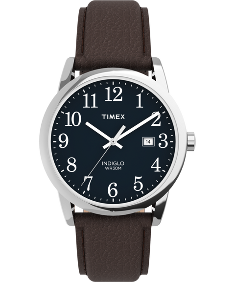 Easy Reader 38mm Leather Strap Watch - TW2P75900 | Timex US