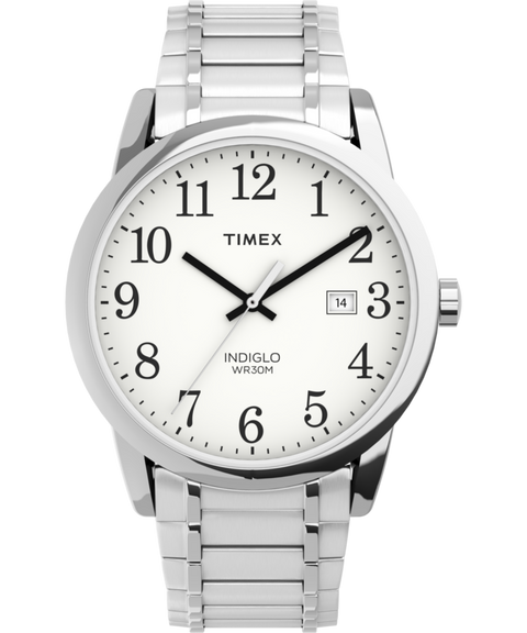 Easy Reader® Date 38mm Expansion Band Watch - TW2P81300 | Timex US