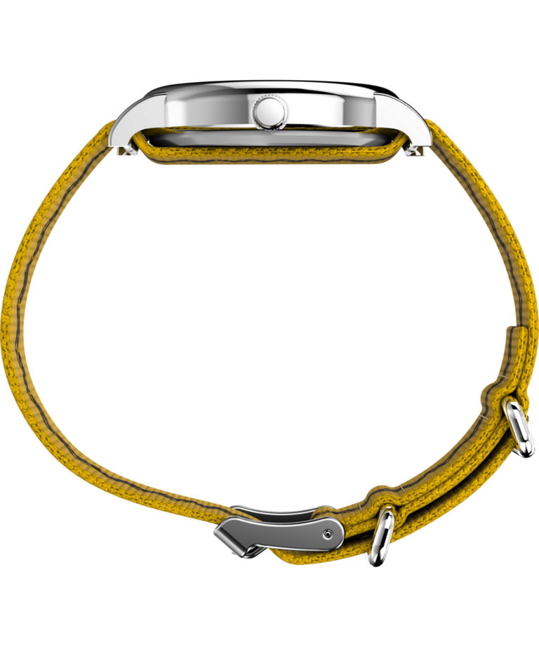 TW2R41100 Peanuts® x Timex Charlie Brown 38mm Fabric Strap Watch Profile Image