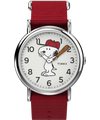 TW2R41400 Timex x Peanuts Snoopy 38mm Fabric Strap Watch Primary Image