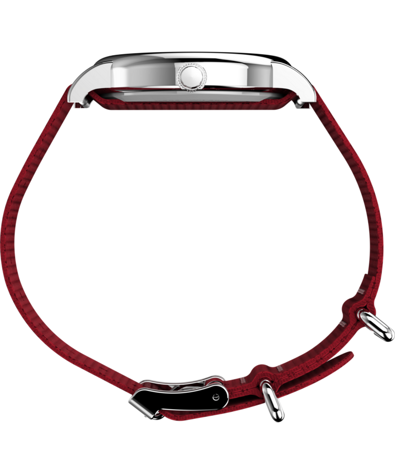 TW2R41400 Peanuts® x Timex Snoopy 38mm Fabric Strap Watch Profile Image