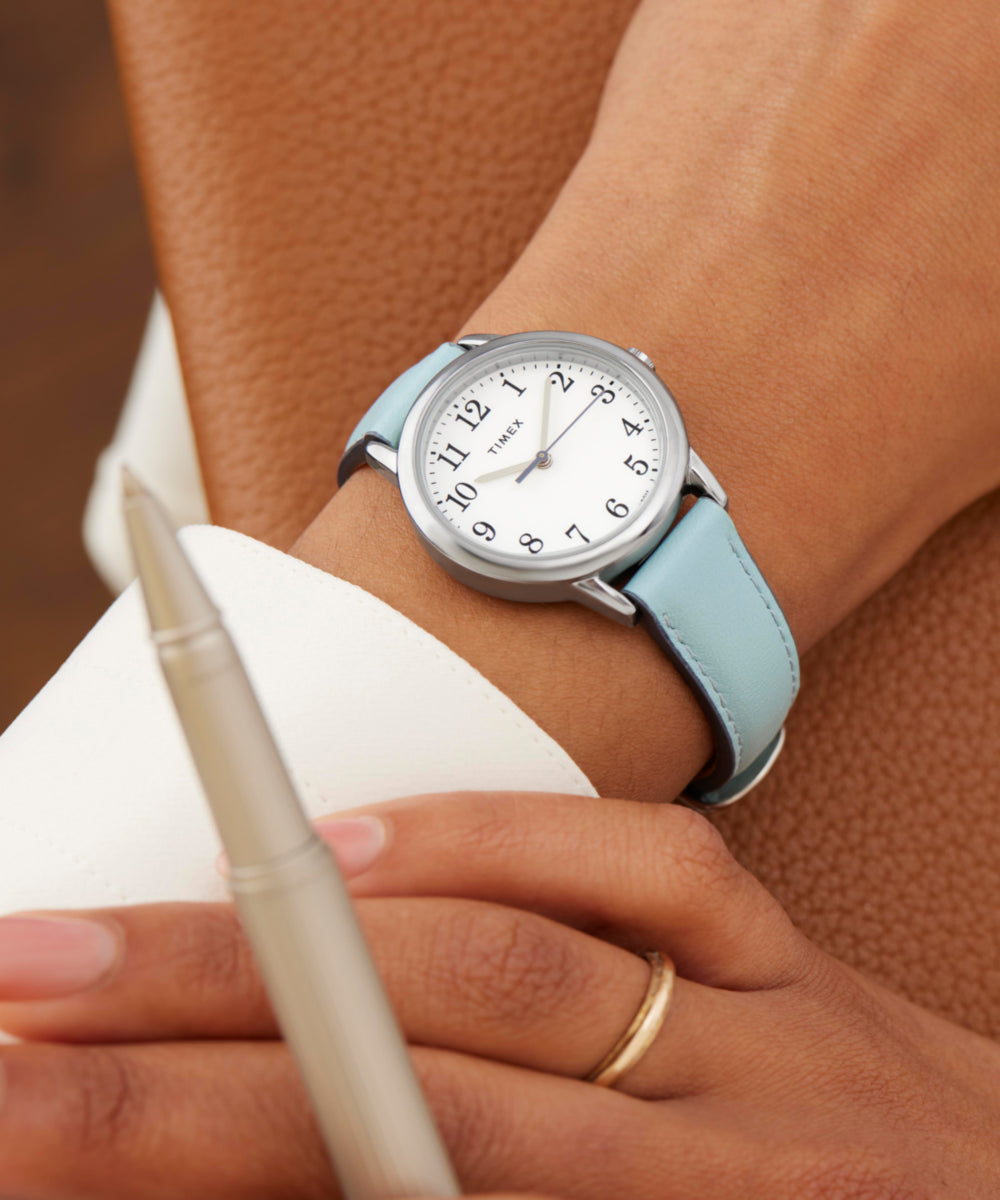 Easy Reader Color Pop 30mm Leather Strap Watch - TW2R62900 | Timex US
