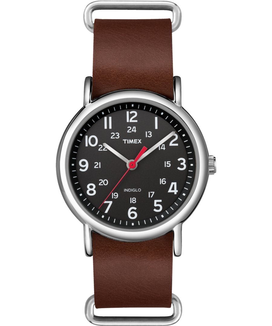 TW2R63100 Weekender 38mm Leather Strap Watch Primary Image