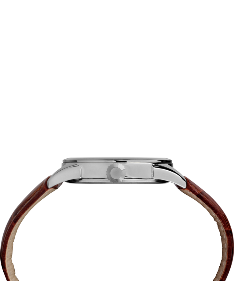 TW2R63800 Easy Reader, reloj con correa de piel de 38 mm: imagen de perfil