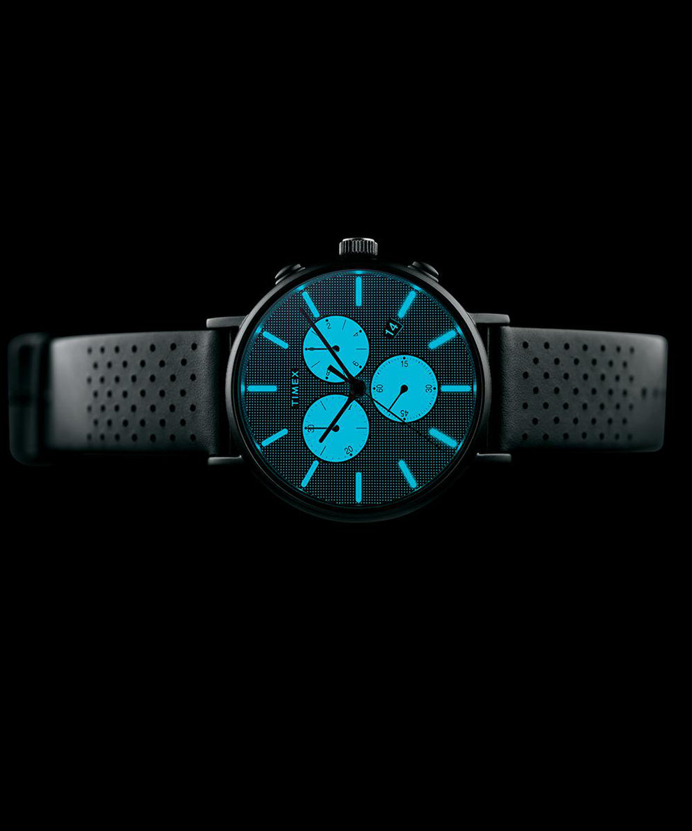 TW2R98000 Fairfield Supernova™ Chronograph 41mm Mesh Band Watch Alternate Image 2